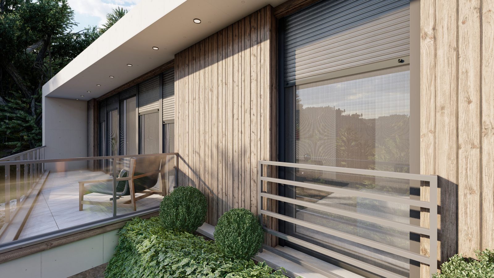 PVC shutters
