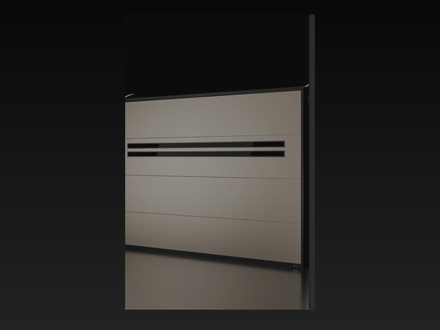 Sectional garage doors