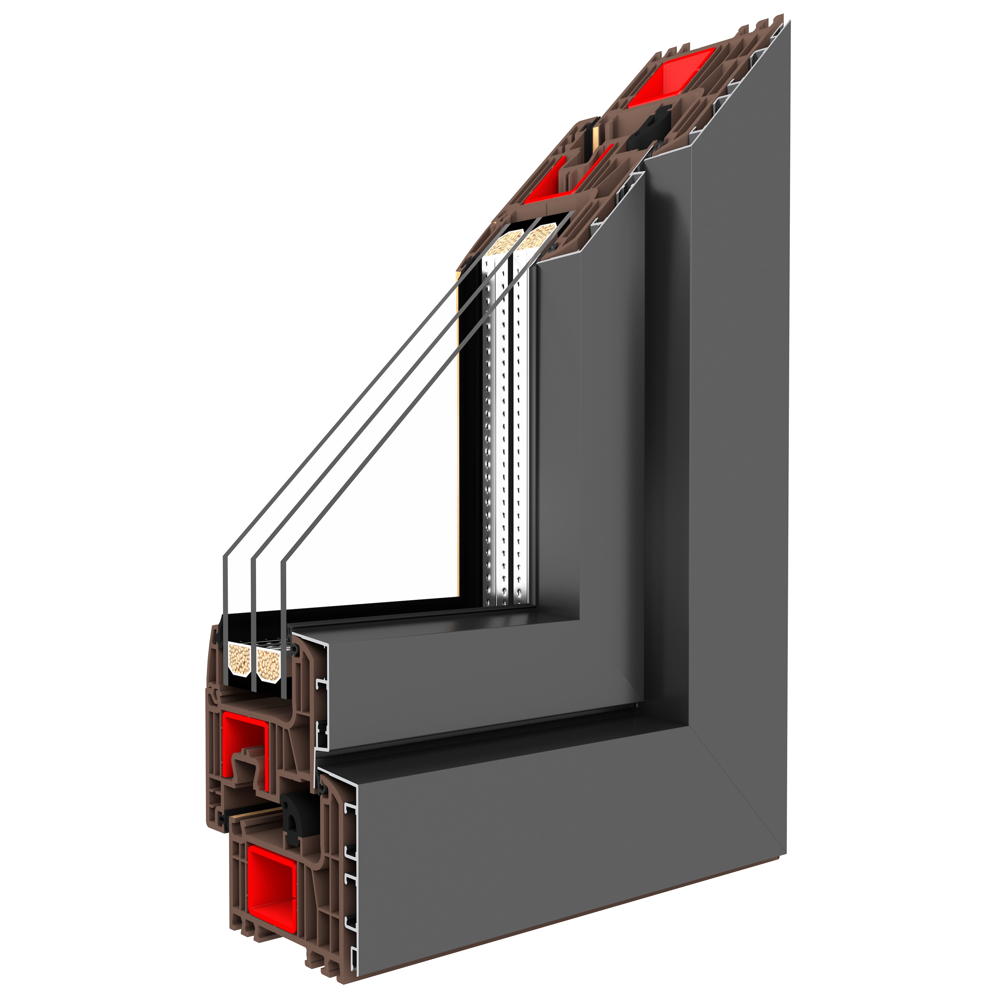 Iglo Energy Alucover cross-section profile